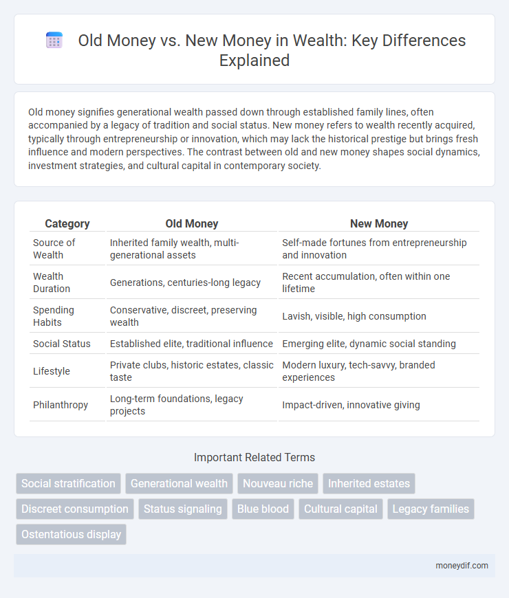 Old Money vs. New Money in Wealth: Key Differences Explained