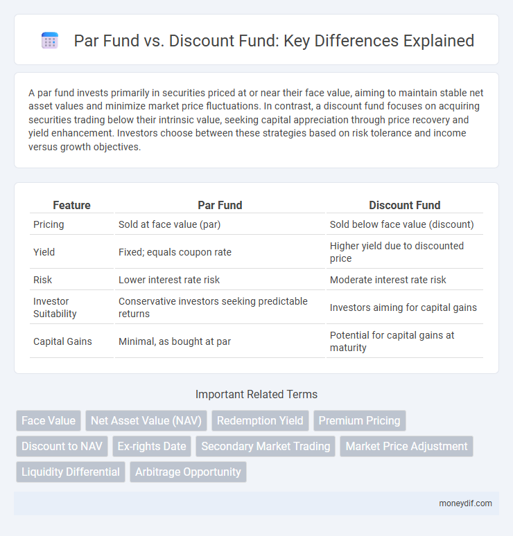 Par Fund vs. Discount Fund: Key Differences Explained