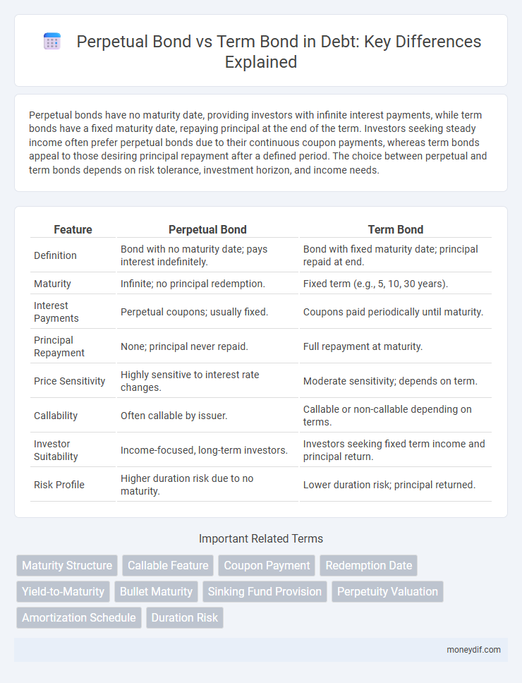 Perpetual Bond vs Term Bond in Debt: Key Differences Explained