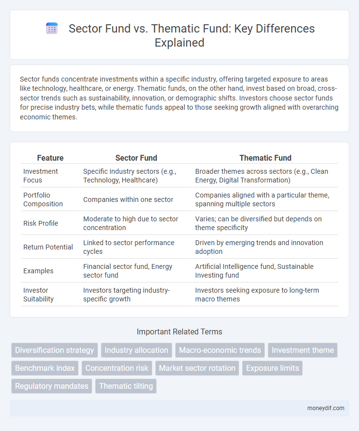 Sector Fund vs. Thematic Fund: Key Differences Explained